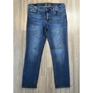 KUT From The Kloth Women’s Jeans Size 10 – Mid Rise Straight Leg Blue Denim